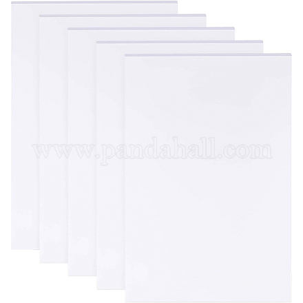 Benecreat 5 Blatt 3mm weiße Schaumstoffplatten 11.8x7.8 Rechteckschaum PVC-Blatt Poster Board Mount Board für die Montage DIY-BC0011-17-1