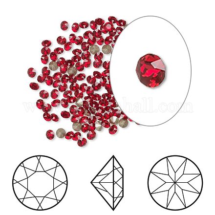 Cabujones de Diamante de imitación cristal austriaco X-1088-SS39-F227-1