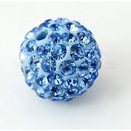 Abalorios de Diamante de imitación de arcilla polímero RB-H284-6MM-2-1