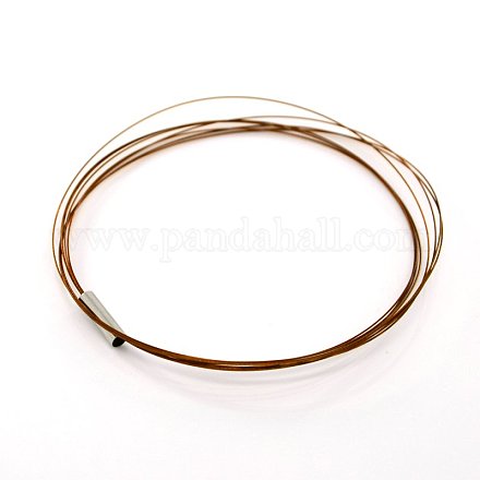 Tiger Tail Wire Bracelets BJEW-D285-04-1