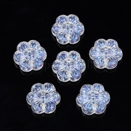 Perles en acrylique transparente X-OACR-N008-099-1