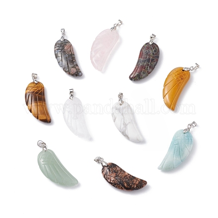 Natural & Synthetic Mixed Stone Pendants G-I314-01P-1