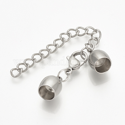 201 Stainless Steel Chain Extender STAS-S076-83-1