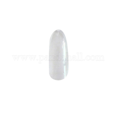 Demi-couvercles en plastique pour faux ongles MRMJ-P004-12-07-1