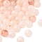 Transparent Acrylic Beads, Round, Two Tone, PeachPuff, 9.5~10mm, Hole: 2mm, about 1000pcs/500g