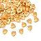 Brass Beads, Triangle, Cadmium Free & Lead Free, Rack Plating, Long-Lasting Plated, Real 24K Gold Plated, 2x2x1mm, Hole: 0.8mm