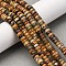 Natural Picasso Jasper/Polychrome Jasper Beads Strands, Disc, Heishi Beads, 6~6.5x3~3.5mm, Hole: 0.7mm, about 121pcs/strand, 15.08''(38.3cm)