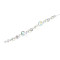 Glass and Acrylic and Imitation Pearl and Rhinestone Beads Strands, Round, for Jewelry Making, Faceted, Honeydew, 10mm, Hole: 0.5mm, about 21pcs/strand, 7.68''(19.5cm)