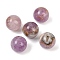 Natural Amethyst Lace Agate Beads, Round, 20~20.5mm, Hole: 1.8mm