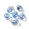 Acrylic Beads, Imitation Baroque Pearl Style, Rice, Cornflower Blue, 14x10x8.5mm, Hole: 1.3mm