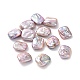 Perlas de perlas naturales keshi PEAR-P003-37-3