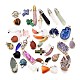 Natural & Synthetic Gemstone Pendants G-XCP0006-12-1