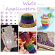Resin Rhinestone and ABS Cabochons Sets RESI-WH0029-51A-5