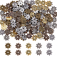 Dicosmetic 300 Stück 5 Farben 8-Blütenblatt-Perlenkappen aus Legierung im tibetischen Stil FIND-DC0003-91-1
