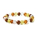 Круглые браслеты из синтетического цитрина BJEW-JB10910-01-1