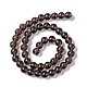 Natural Obsidian Beads Strands G-G905-06-3