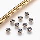 Electroplated Non-magnetic Synthetic Hematite Bead Strand G-E498-18D-3