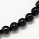 Grade AA Natural Golden Sheen Obsidian Round Beads Strands G-L275-01-10mm-1