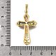 Латунные микро проложить кубического циркония подвески KK-Q066-41G-3