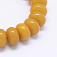 Resin Imitation Amber Beads Stretch Bracelets BJEW-E337-01-2