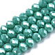 Chapelets de perles en verre électroplaqué EGLA-A034-P3mm-A03-1