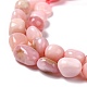 Chapelets de perles en opale rose naturelle G-F706-10B-3