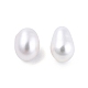 Perlas de perlas naturales keshi PEAR-N020-05E-2