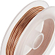 BENECREAT 20Gauge(0.8mm) Bare Copper Wire Unplated Craft And Jewellery Making Wire for Crafts Beading Jewelry CWIR-BC0002-07-8