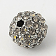Abalorios de Diamante de imitación de la aleación RB-A034-10mm-A01P-2
