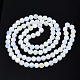 Chapelets de perles en verre électroplaqué EGLA-Q125-002-A07-2