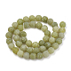 Chapelets de perles en jade naturelle nouvelle G-T106-074-3