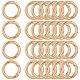30 шт. кольцо пружинного затвора из сплава FIND-SP0001-48-1