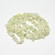 Scheggiare naturali nuove perle di giada fili G-N0144-01-2