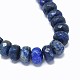 Chapelets de perles en lapis-lazuli naturel G-F632-15-01-2