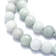 Natürliche myanmarische Jade / burmesische Jade-Perlenstränge G-K310-A27-8mm-3