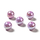 Placage uv perles acryliques irisées arc-en-ciel PACR-D070-01E-1