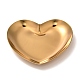 Placa de exhibición de joyería de acero inoxidable corazón 430 STAS-P289-02G-1