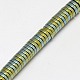Electroplate Non-magnetic Synthetic Hematite Beads Strands G-J164A-2mm-08-3
