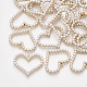 ABS Plastic Imitation Pearl Pendants X-PALLOY-T071-025-1