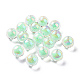 Placage uv perles acryliques irisées arc-en-ciel OACR-P014-05C-2