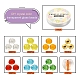 Набор для изготовления браслета из разноцветных прозрачных бусин своими руками DIY-YW0005-45-2
