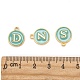 Anfangsbuchstabe a~z Alphabet Emaille Charms ENAM-Q437-01-5