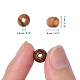 Perle di legno naturale non colorato X-TB611Y-8mm-LF-2
