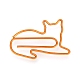 Katzenform Eisen Büroklammern TOOL-F013-06B-2