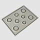 Kunststoff-Kügelchen Design Platten TOOL-E004-02-2