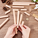 OLYCRAFT 38pcs Hollow Wooden Rods 5/10/15/20cm Beech Wooden Dowel Rods Unfinished Natural Wood Craft Dowel Rods Hardwood Sticks for DIY Projects Crafting Grain Baskets Making - Hole 8mm WOOD-OC0002-53-3