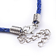 Imitation Leather Necklace Cords NCOR-R026-3-4