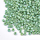 Perles de rocaille de verre opaques SEED-S023-01A-07-2