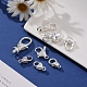 Tibetan Style Alloy Lobster Claw Clasps Sets PALLOY-PH0001-36-6