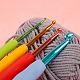Le sac de rangement pour kits de tricot bricolage pour débutants comprend des crochets PW-WG28870-01-3